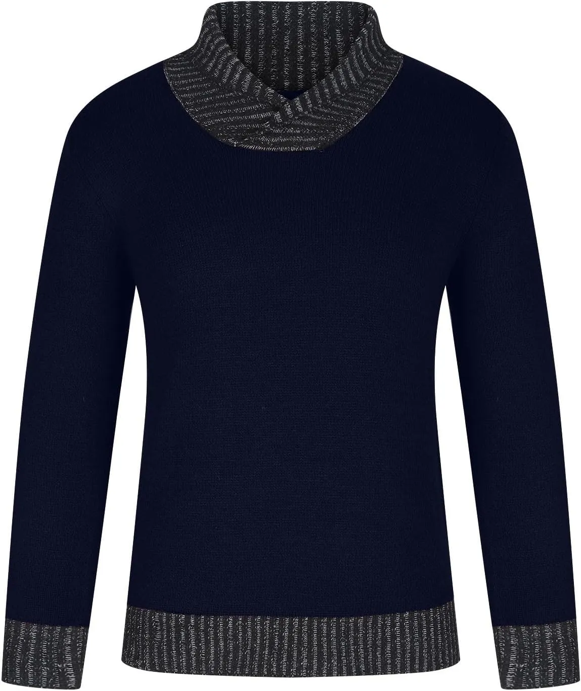 Muscularfit Men's V Neck Sweaters Pullover Long Sleeve Design Lightweight Knitted Sweaters Business Casual Pullover Sweater
