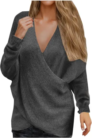 Oversized Sweaters for Women Turtleneck Women's Tops Fall 2024 Women Trendy Womens Lightweight Sweaters Pullover