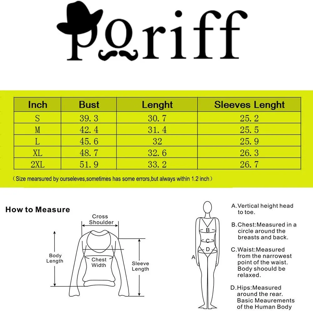 Poriff Mens Draped Cardigans Long Sleeve with Hooded Pockets Long Shawl Ruffle