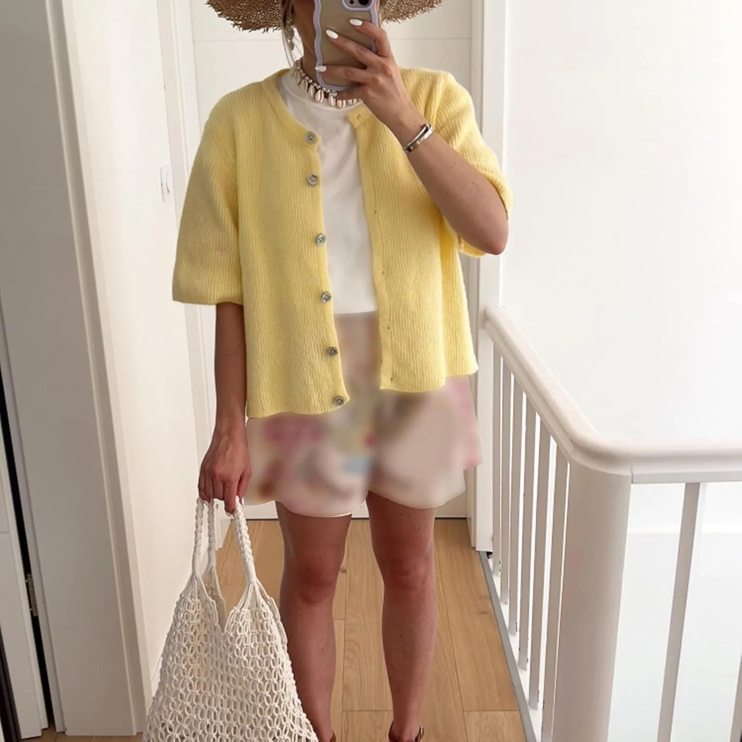 Short Sleeve Sweater Cardigans for Women Button Down Ribbed Knit Chunky Shirt Y2k Open Front Cardigan Sweaters Tops