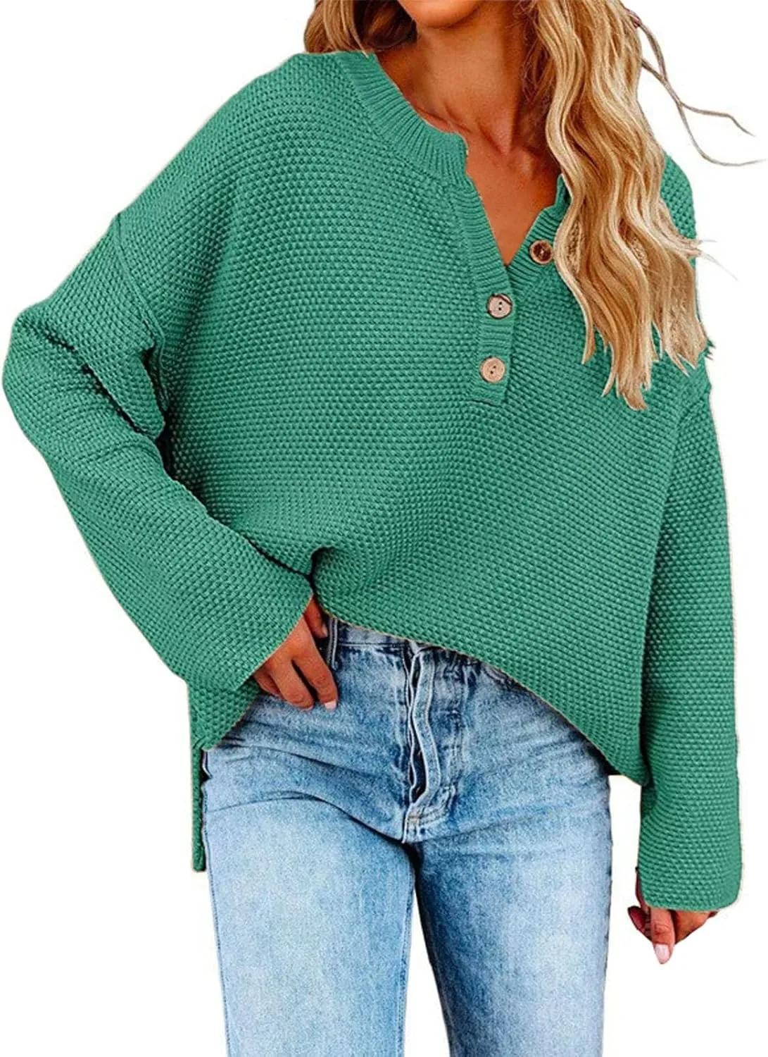 Sweaters for Women Fit Lightweight Long Sleeve Turtleneck Sweater Fall Sweaters Round Neck Oversized Sweater for