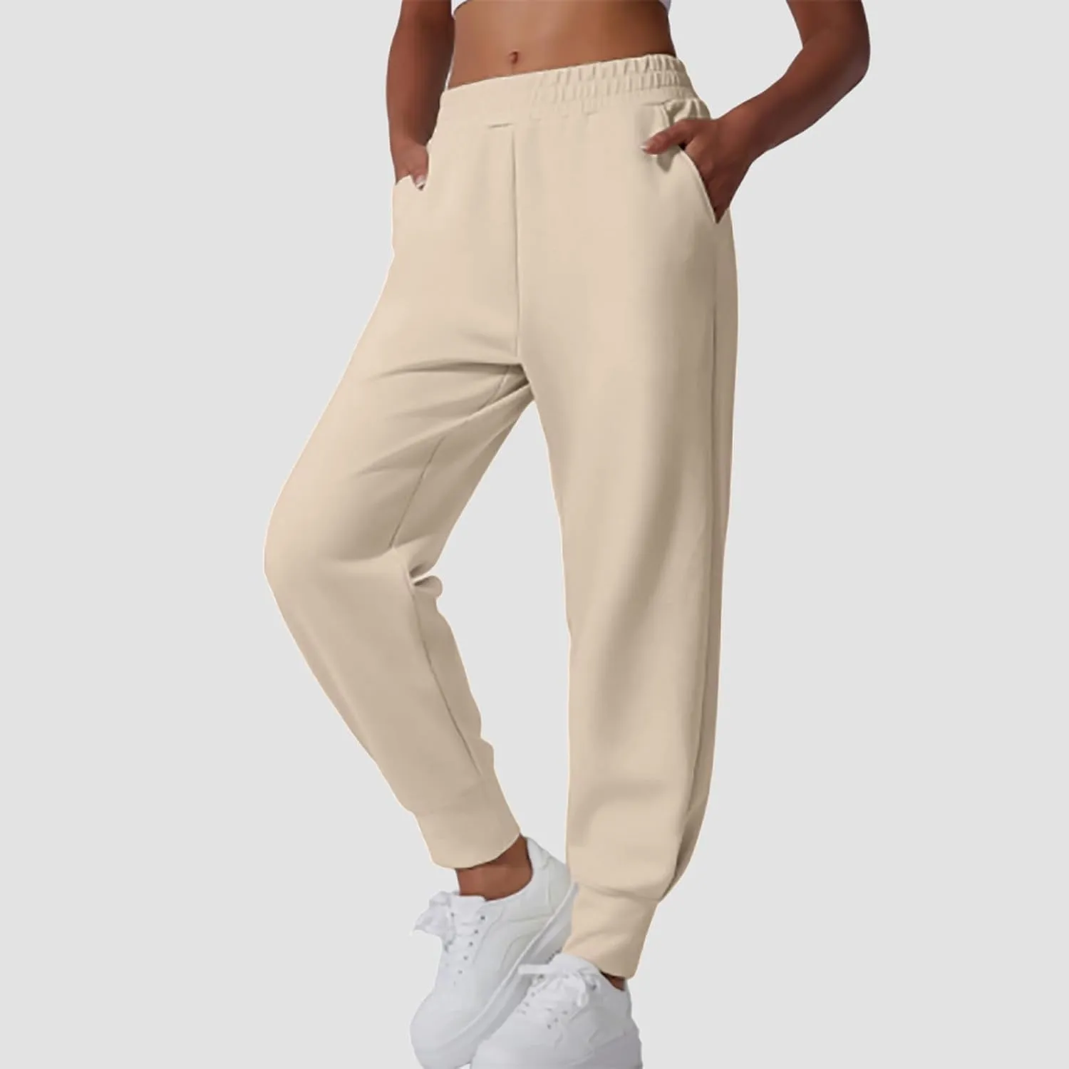 Sweatpants Women Joggers Pants Ultral Soft Comfy Sweat Pants Running Athletic Lounge Relaxed Fit Tapered Leg with Pockets
