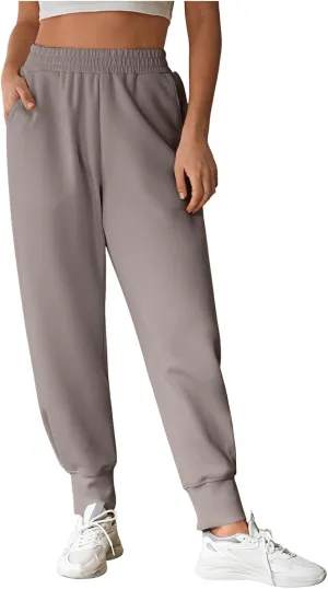 Sweatpants Women Joggers Pants Ultral Soft Comfy Sweat Pants Running Athletic Lounge Relaxed Fit Tapered Leg with Pockets