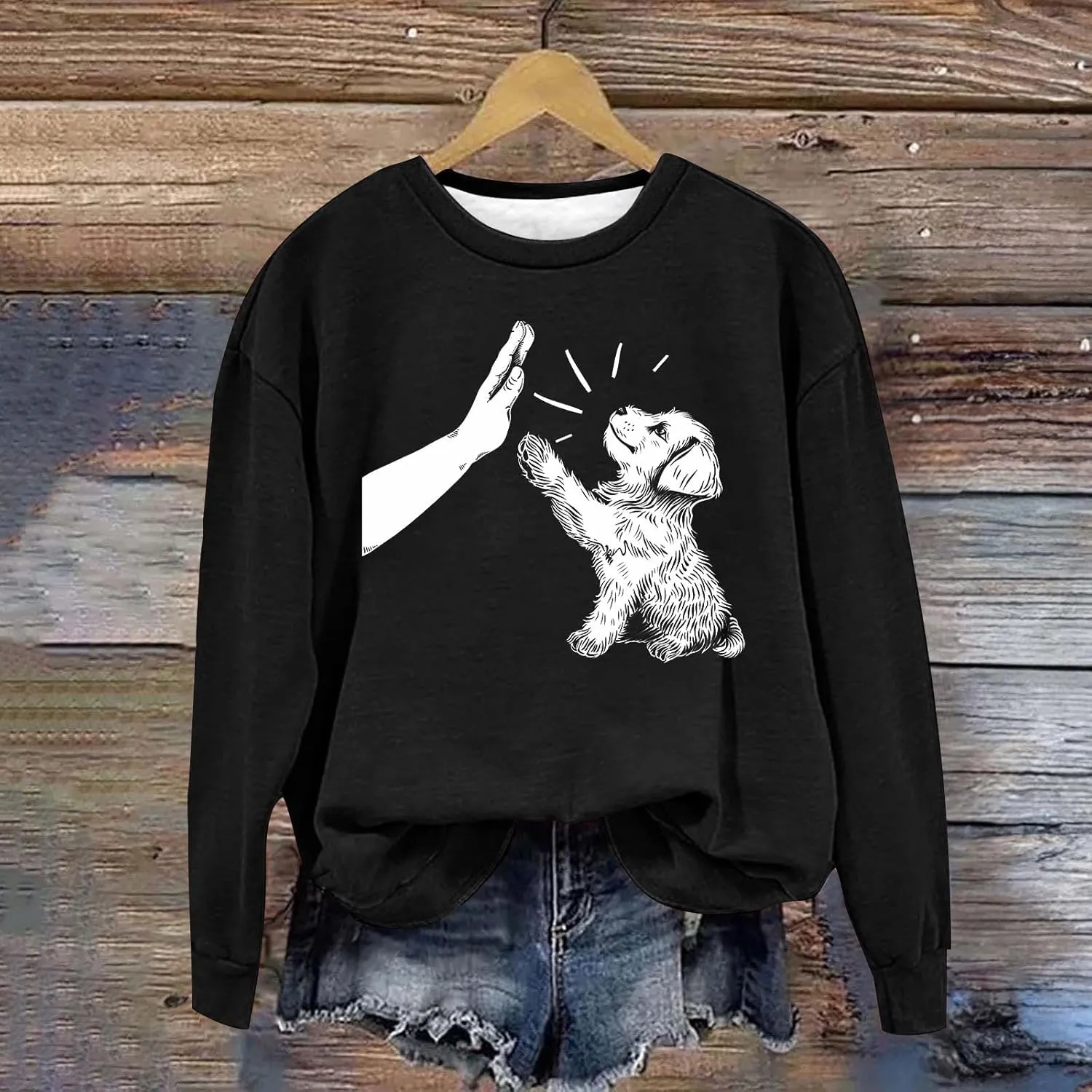 Sweatshirts for Teen Girls 2024 Fashion Crewneck Long Sleeve Sweater Pullover Casual Fleece Soft Cute Graphic Tops