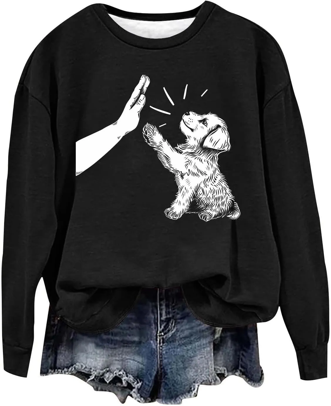 Sweatshirts for Teen Girls 2024 Fashion Crewneck Long Sleeve Sweater Pullover Casual Fleece Soft Cute Graphic Tops