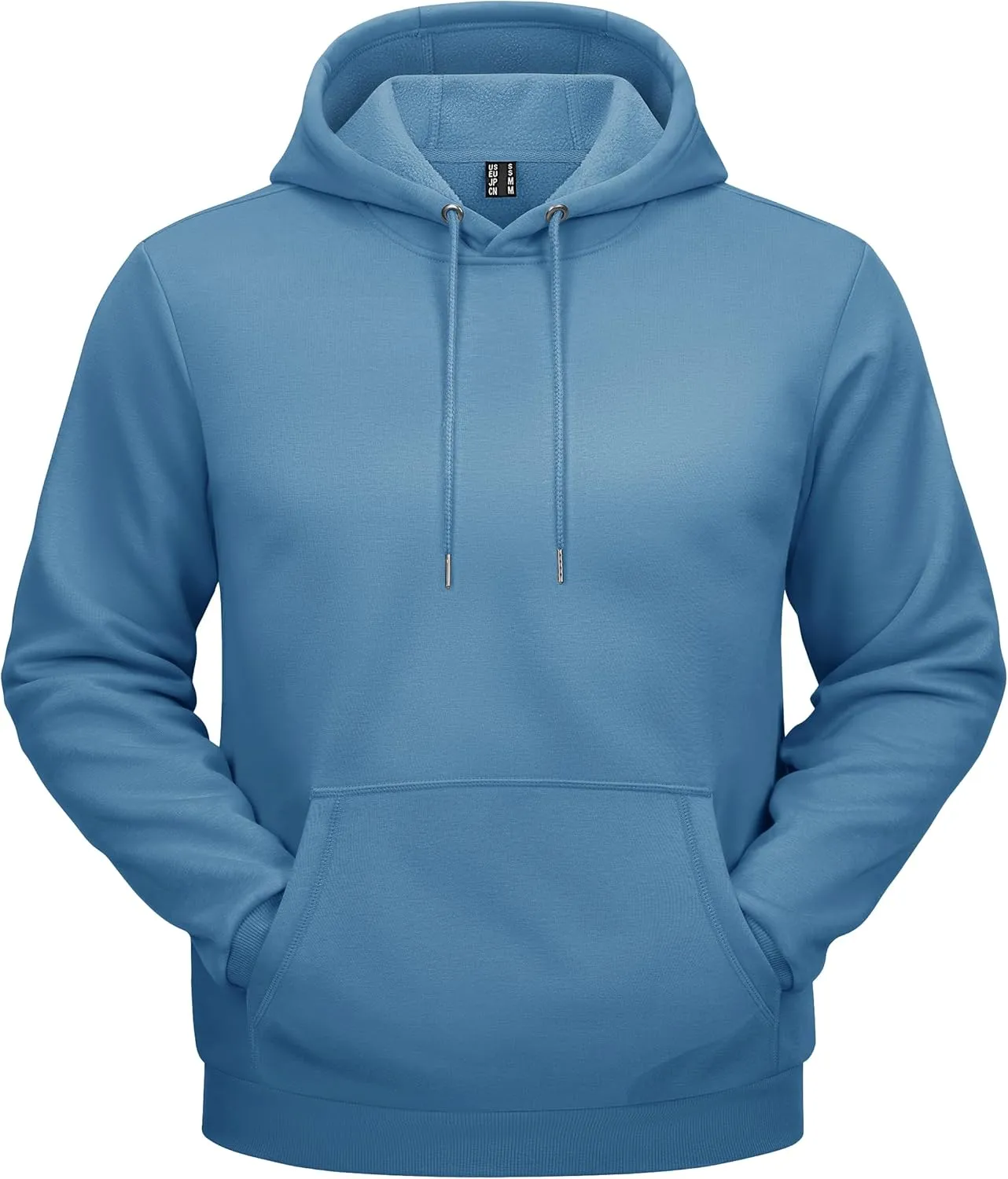 TACVASEN Men's Athletic Hoodies Fleece Lined Sweatshirt Pullover Soft Casual Hooded Sweatshirt with Pocket