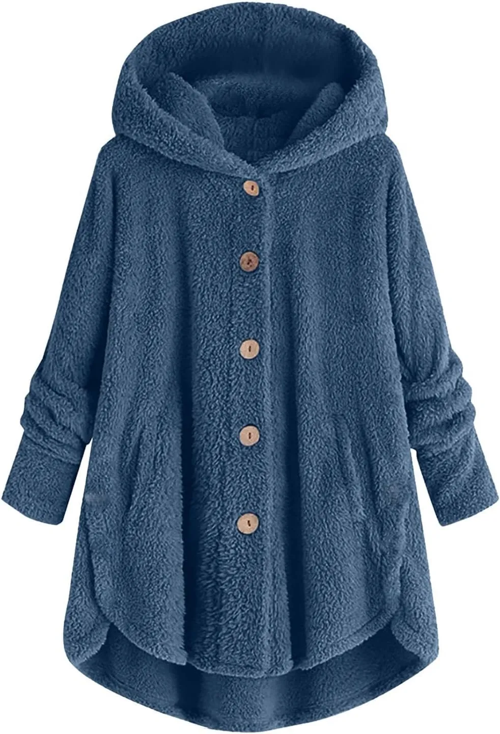 TARIENDY Bed Jackets for Women Women's Soft Fleece Lined Jackets Long Sleeve Coats Button Down Cozy Outerwear 2025 Winter