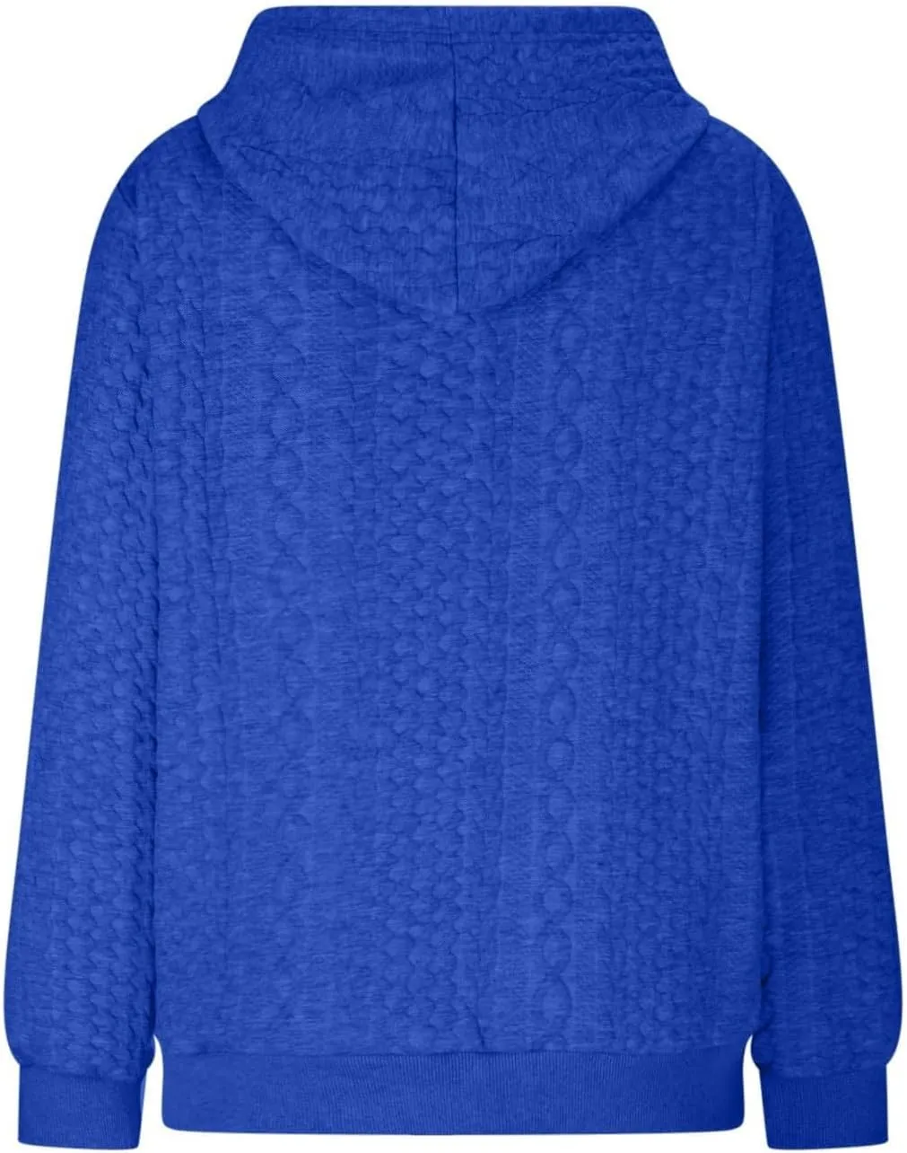 UQRZAU Women'S Hoodies Long Sleeve Casual Solid Drawstring Hoodie Sweatshirts For Women Pullover