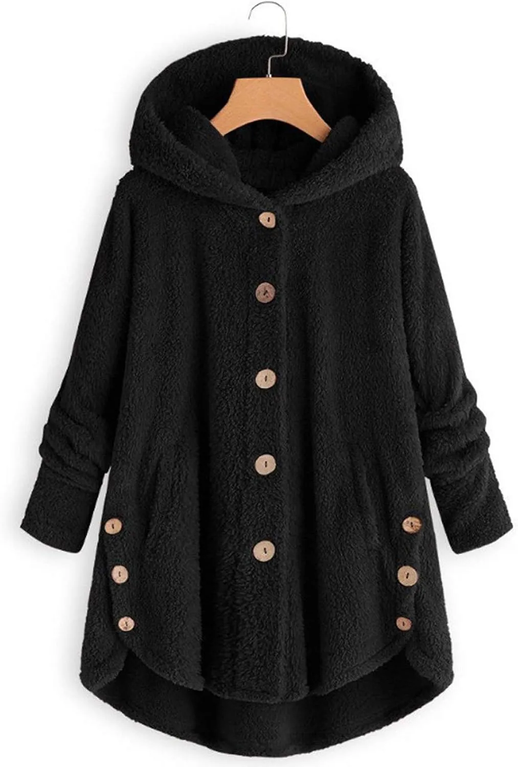 Women Fashion Color Block Faux Shearling Coat Plus Size Women Women'S Coat Womens Sherps Jacket Womens Fleece Zip Up