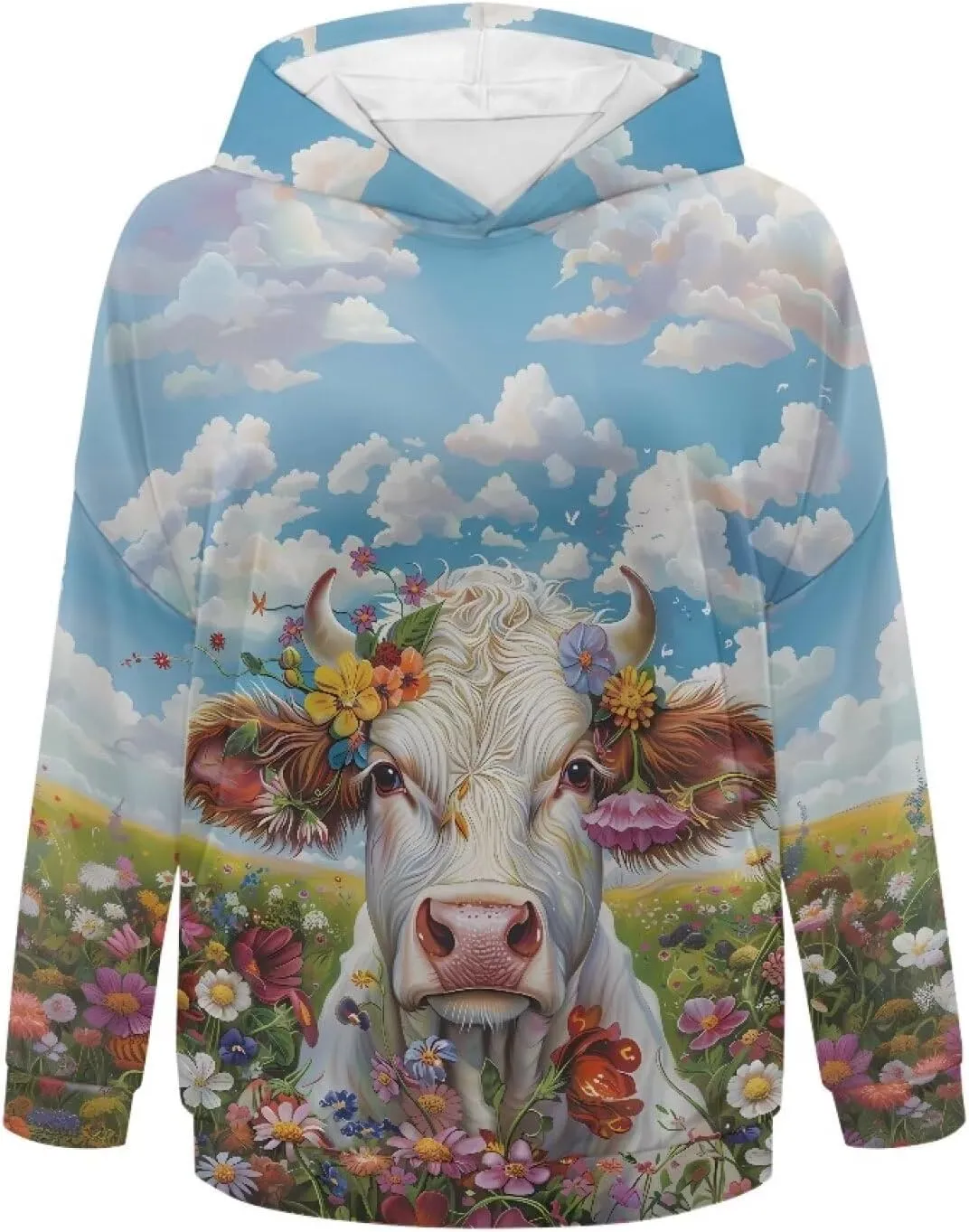 Women Hoodies Oversized Sweatshirts Hooded Pullover Sweater Long Sleeve Fall Winter Fashion Outfits
