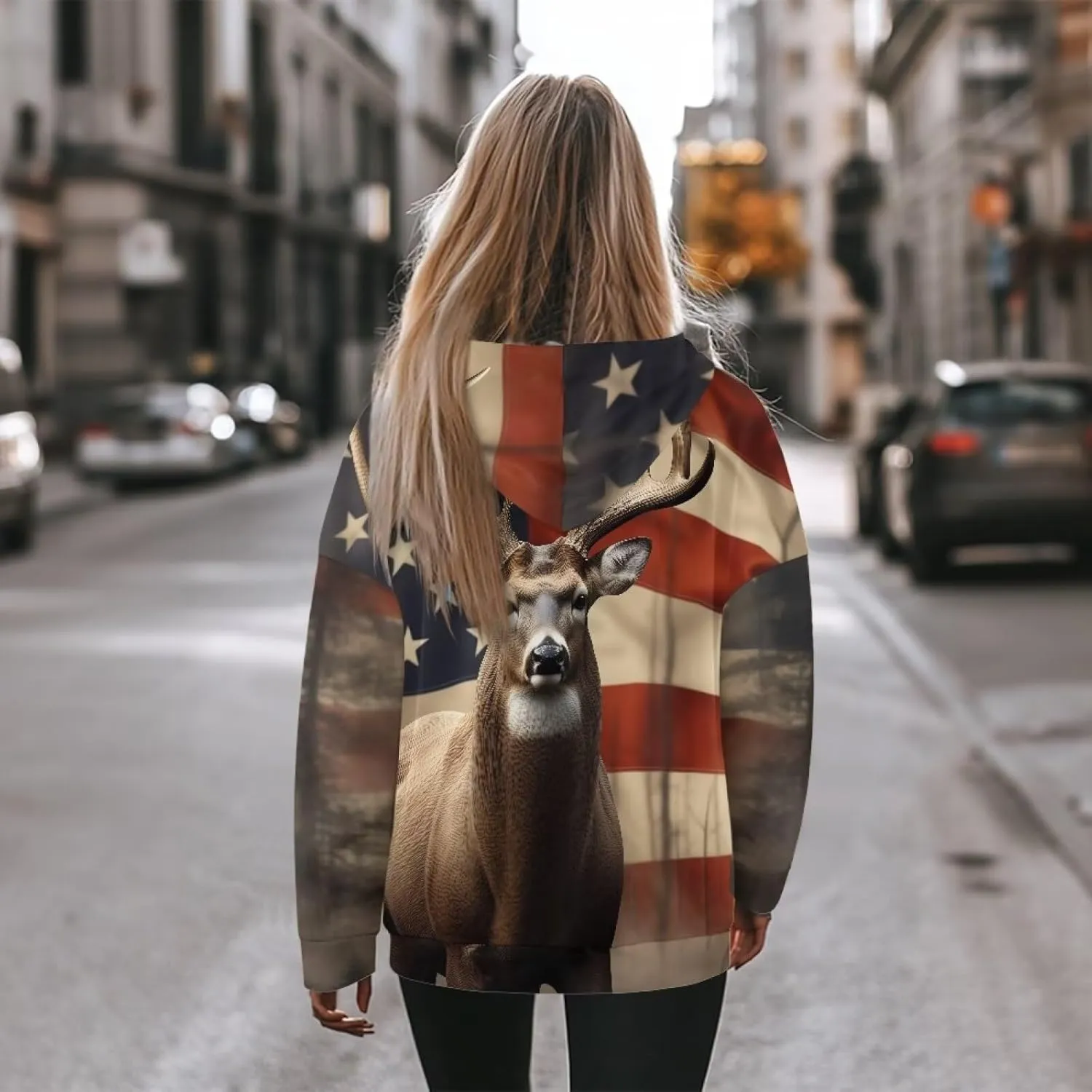 Women Hoodies Oversized Sweatshirts Hooded Pullover Sweater Long Sleeve Fall Winter Fashion Outfits