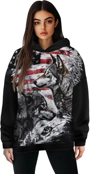 Women Hoodies Oversized Sweatshirts Hooded Pullover Sweater Long Sleeve Fall Winter Fashion Outfits