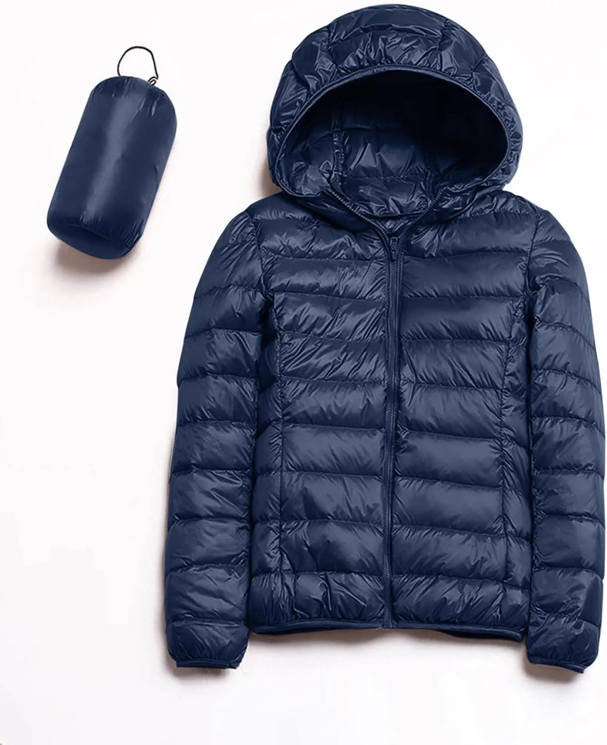 Women Warm Waterproof Lightweight Jacket Hooded Windproof Winter Coat With Womens Utility Jacket Hooded