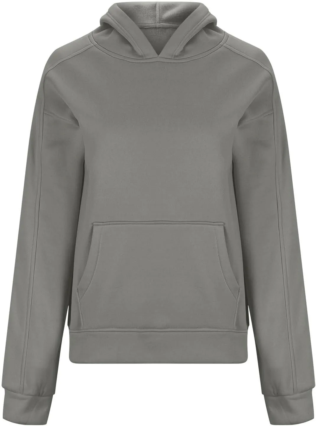 Womens Basic Cropped Hoodies Mock Neck Fleece Lined Sweatshirts Fall Winter Casual Long Sleeve Hooded Pullover Tops