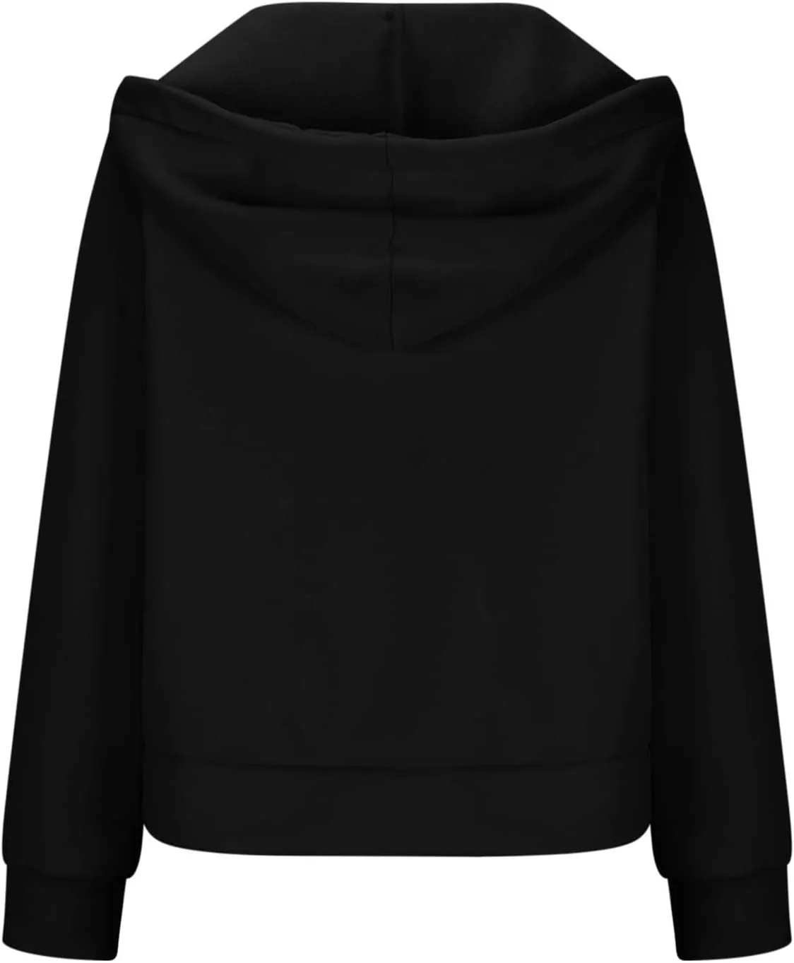 Womens Half Zip Up Hoodies Trendy Cropped Long Sleeve Loose Hooded Pullover Sweatshirt Fall y2k Outfits Clothes