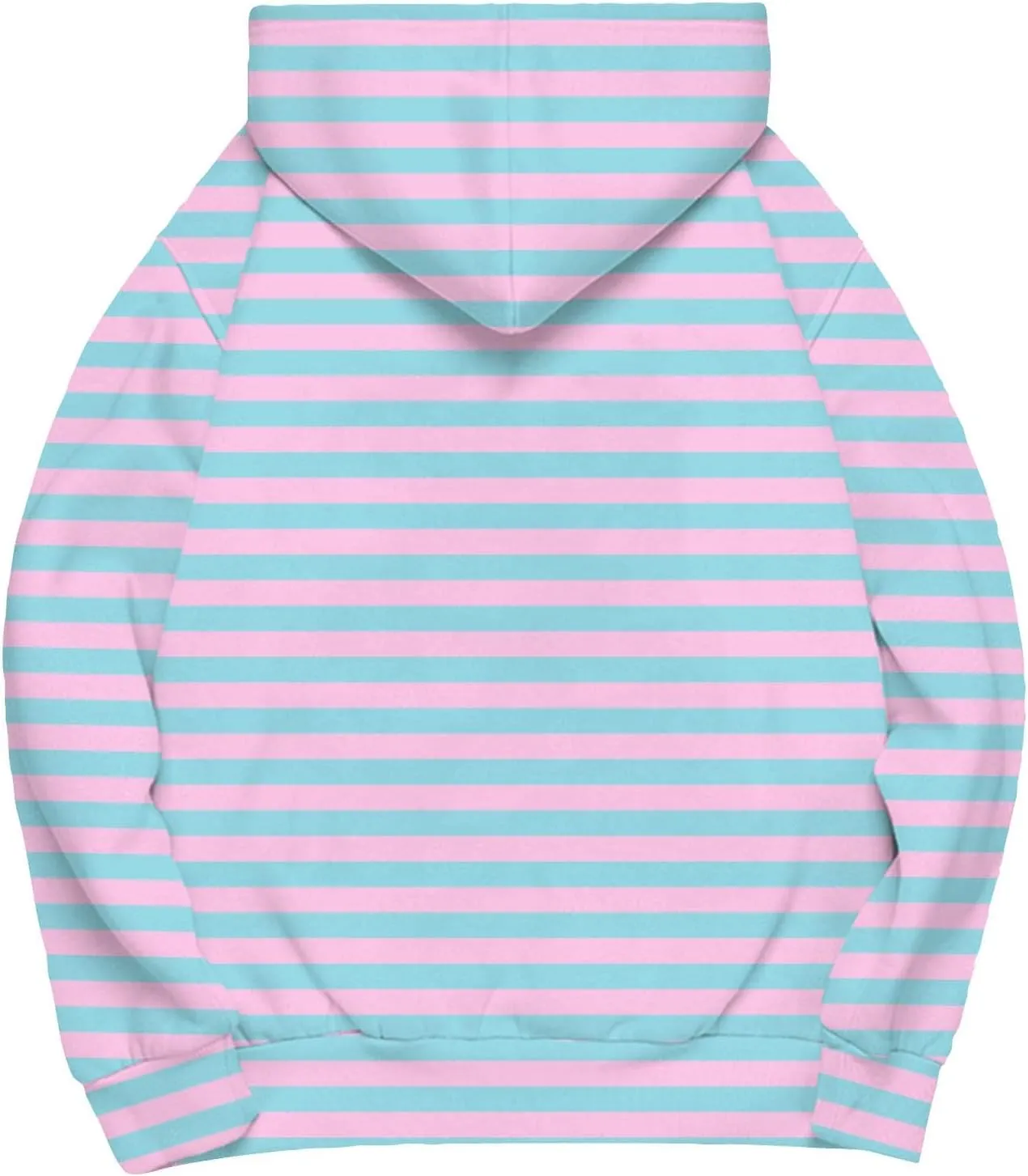 Womens Oversized Hoodies Striped Plus Size Sweatshirts Long Sleeve Sweaters Pullover 2024 Fall Clothes with Pocket