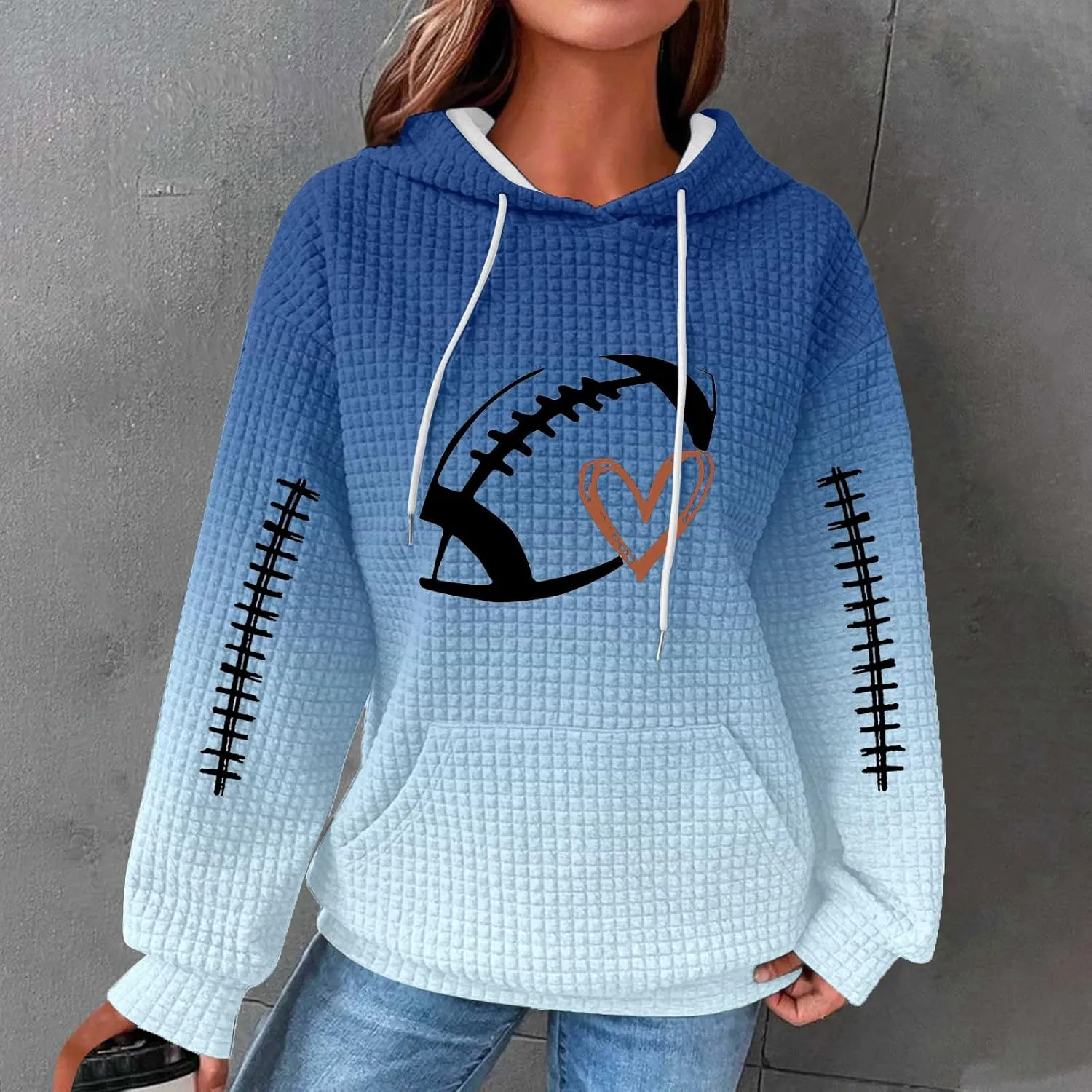 Womens Oversized Hoodies Sweatshirts Long Sleeve Pullover Casual Loose Comfy Tops Teen Girls Clothes Trendy 2024
