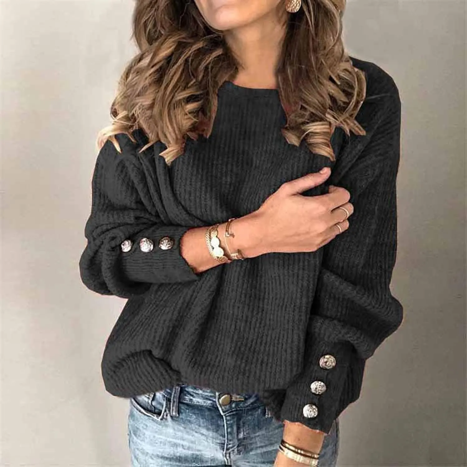 Women's Oversized Turtleneck Sweaters Chunky Pullover Sweaters Cowl Neck Long Sleeve Winter Slouchy Solid Knit Sweaters