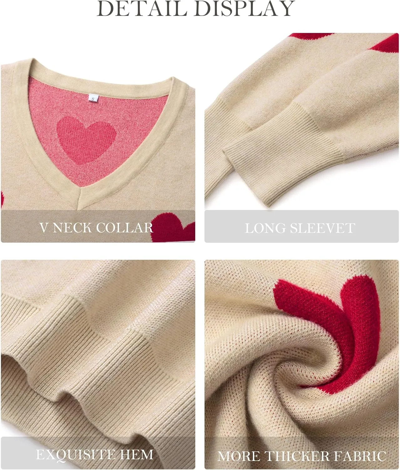 Women's Spring Sweaters 2025 Casual Thin Long Sleeve Pullover V Neck Lightweight Sweatshirts Cute Blouse Tops