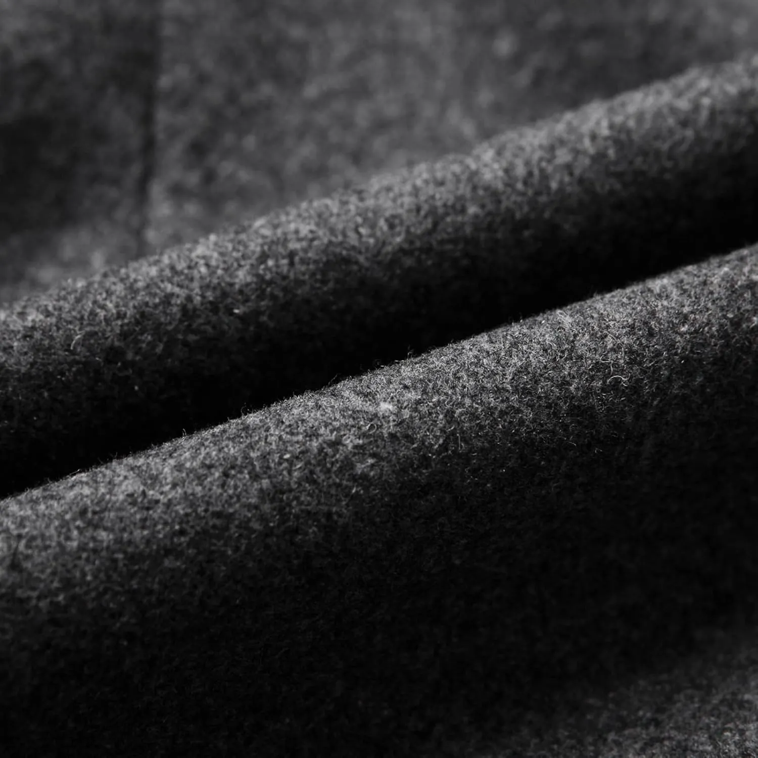Zeiyignr Men's Classic Wool Trench Coat Single Breasted Mid Long Wool Blend Top Pea Coats Jackets Business Casual Overcoat